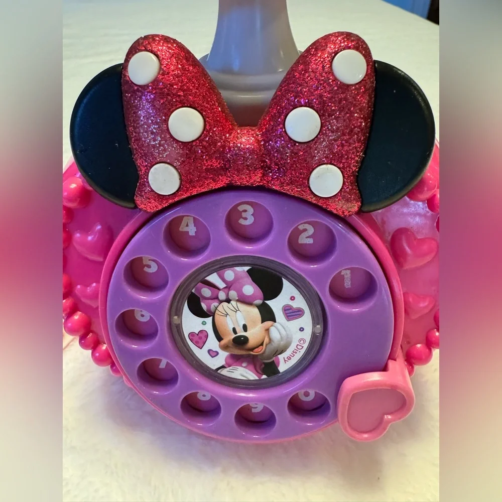 Minnie Mouse, Minnie Mouse Phone And Some Accessories
